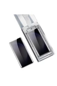 CEPCASE    Galaxy S24 Ultra Privacy Ekran Koruyucu 6 in 1 Set Kolay Uygulama Aparatlı Easy To Apply Siyah - 4