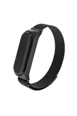 CEPCASE    Xiaomi Mi Band 6 Kordon/Kayış Metal Hasır Örgü Tasarım Paslanmaz Mıknatıslı Ayarlanabilir - 1