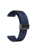 CEPCASE    Xiaomi Amazfit Pace Kordon/Kayış Çizgili Tasarım Metal Toka Esnek Sağlam Silikon Kordon - 1
