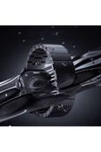 CEPCASE    Watch 38mm Kordon/kayış 600d Karbon Fiber Malzeme 31gr Ağırlık Otomatik Mekanizmalı Kordon - 3