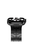 CEPCASE    Watch 44mm Kordon Paslanmaz Çelik Ayarlanabilir Ölçü Quality Steel Metal Kordon - 6