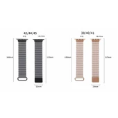 CEPCASE      Watch 7 41mm Kordon/Kayış Magnetik Yapışma Metal PU Deri Kordon/Kayış - 3