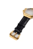 CEPCASE    Watch 7 45mm Kordon/kayış Metal Gövde Leather Strap Metal Tokalı Luxury Kordon - 3