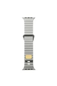 CEPCASE    Watch 40mm Kordon/kayış Çizgi Şerit Desen Delikli Tasarım Tak Çıkar Silikon Kordon - 1