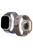 CEPCASE    Watch 7 45mm Kordon/kayış Örgü Işlemeli Ayarlanabilir Ölçü Pratik Tak Çıkar Kordon/kayış - 3