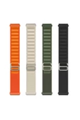 CEPCASE    Xiaomi Amazfit Pace Kordon/kayış Örgü Işlemeli Metal Toka Diyazn Her Ölçüye Uyumlu Kordon - 5