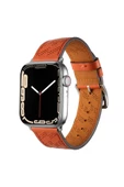 CEPCASE    Watch Ultra 49mm Kordon/kayış Deri Gövde Yumuşak Deri Iç Yüzey Metal Toka Ayarlanabilir Ölçü - 1