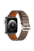 CEPCASE    Watch 7 41mm Kordon/kayış Deri Gövde Yumuşak Deri Iç Yüzey Metal Toka Ayarlanabilir Ölçü - 3