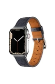 CEPCASE    Watch 7 41mm Kordon/kayış Deri Gövde Yumuşak Deri Iç Yüzey Metal Toka Ayarlanabilir Ölçü - 2