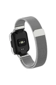 CEPCASE    Xiaomi Mi Watch Lite Kordon/kayış Metal Hasır Örgü Kasa Korumalı Mıknatıslı 2 In 1 Tam Uyumlu Kordon - 3