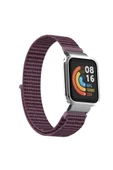 CEPCASE    Xiaomi Mi Watch Lite Kordon/kayış Spor Loop Hasır Örgü Kasa Korumalı 2 In 1 Cırt Cırtlı Kordon - 1