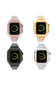CEPCASE    Watch 7 45mm Kordon Luxury Tasarım Paslanmaz Çelik Kasa Korumalı Special Kordon - 5