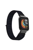 CEPCASE    Xiaomi Mi Watch Lite Uyumlu  Kordon/kayış Spor Loop Hasır Örgü Kasa Korumalı Cırt Cırtlı Kordon - 1