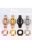 CEPCASE    Watch 7 45mm Kordon Luxury Tasarım Paslanmaz Çelik Kasa Korumalı Special Kordon - 6