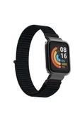 CEPCASE    Xiaomi Mi Watch Lite Uyumlu Kordon/Kayış Spor Loop Hasır Örgü Kasa Korumalı 2 In 1 Cırtlı Kordon - 1