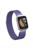 CEPCASE    Xiaomi Mi Watch Lite Kordon/kayış Metal Hasır Örgü Kasa Korumalı Mıknatıslı 2 In 1 Tam Uyumlu Kordon - 1