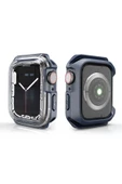 CEPCASE    Watch 7 41mm Ekran Kasa Koruyucu Shockproof Sert Pc Silikon Tam Uyum - 6