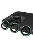 CEPCASE    Iphone 14 Pro Uyumlu Kamera Lens Koruyucu Çift Katman Temperli Cam Tam Koruma - 1