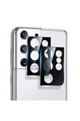 CEPCASE    Samsung Galaxy S21 Ultra Uyumlu Kamera Lens Koruyucu Cam - 2