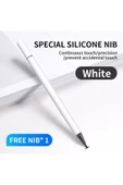 CEPCASE    Dokunmatik Çizim Kalemi Tablet Ve Telefonla Uyumlu Disk Uçlu Sugar Whıte - 1