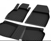 Renault Kangoo Ferrous 4D Havuzlu Kauçuk Paspas 2008 2020 thumbnail 1