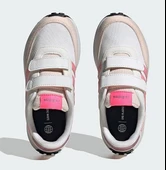 adidas Run 70s CF K Cırtlı Beyaz Pembe Spor ayakkabısı - 2