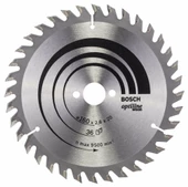 Bosch Daire Testere Bıçağı Optiline Wood 160 x 2.6 x 20/16 MM 36 Diş 65180280 - 1
