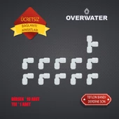 Overwater Kapalı Kasa Su Arıtma Cihazı 5 Li Inline Filtresi Seti Aşamalı ( Membransız Set) Fın50m - 2