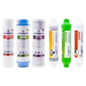 OverWater Açık Kasa Su Arıtma Cihazı 6 lı Filtresi Seti Aşamalı ( Membransız Set ) FKN60MA thumbnail 1