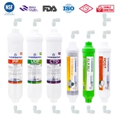 Overwater Kapalı Kasa Su Arıtma Cihazı 6 Lı Inline Filtresi Seti Aşamalı ( Membransız Set) Fın60ma - 1
