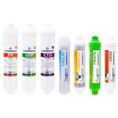 OverWater Kapalı Kasa Su Arıtma Cihazı 7 li Inline Filtresi Seti Aşamalı ( Membransız Set ) FIN70MAD thumbnail 1