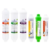 OverWater Kapalı Kasa Su Arıtma Cihazı 6 lı Inline Filtresi Seti Aşamalı ( Membransız Set ) FIN60MA thumbnail 1