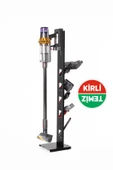 Bosch Uyumlu Dikey Süpürge Standı Beyaz Renk Bosch Süpürge Modellere Uyumlu - 8