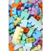 Asya Oyuncak Pastel Blok Yapı Oyuncakları Çanta 133 Parça 3004 thumbnail 2