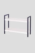 Banyo | Mutfak Düzenleyici Organizer Raf | Baharatlık | Şampuanlık | Dekoratif Metal Masa Servisi - 4