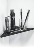 Banyo Düzenleyici Köşe Raf 2 li Metal Mutfak Rafı Stand | Sabunluk Şampuan Organizeri Baharatlık - 1
