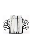 Ağaç Figürlü Dekoratif Metal Kitap Tutucu, Kitap Desteği Dekoratif Metal Kitaplık - 3