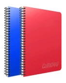 Gıpta Chromo A5 80 Yaprak Kareli ve Çizgili Defter Seti - 1