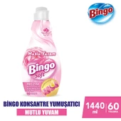 Bingo Soft Konsantre Çamaşır Yumuşatıcısı Mutlu Yuvam 1440 ml X 4 Adet - 2