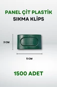 Panel Çit Plastik Sıkma Klips - Akıllı Vidalı (1500 Adet) - 2