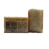 Doğal Kabak Lifli Ballı Keçi Sütlü Sabun 100-120gr 1Adet, Derya Eren - 1