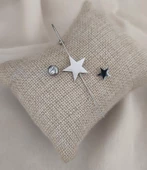 Kıkırdak Küpe Set Kararmaz Çelik 316L Lüks Kadın Küpe 16990 - 3