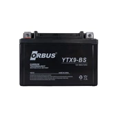 Orbus Motosiklet Aküsü 12 Volt 9 Amper Yeni Tarihli Taze Akü 150x86x107mm 2.9 Kg - 2