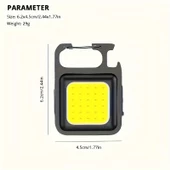 Mini Kamp Feneri Çok Amaçlı 500 Lümen  USB Şarj - 1