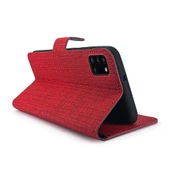 Oppo A52 / A72 Kılıf FitCase Fabric Kapaklı Cüzdanlı - 8