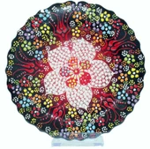 İnci Dantel Tabak (12 cm) - 6