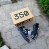 Adidas Yeezy Boost 350 Yeşil Siyah thumbnail 2