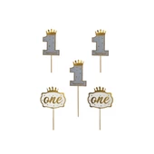 One Varaklı Konuşma Balonu Mavi 5 Adet - 1