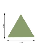 Kamei Şekilli Delgeç Üçgen 3.8 cm KM8815 thumbnail 5