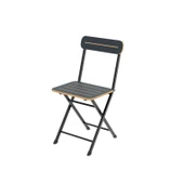 Eportatif 4 Kişilik Bistro Takım Bahçe Masa Sandalye Füme 1429 - 6